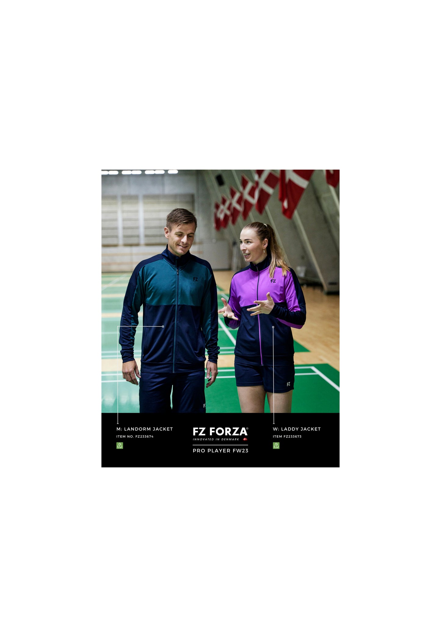 Forza Landom M Track Jacket, 2101 Dark Sapphire