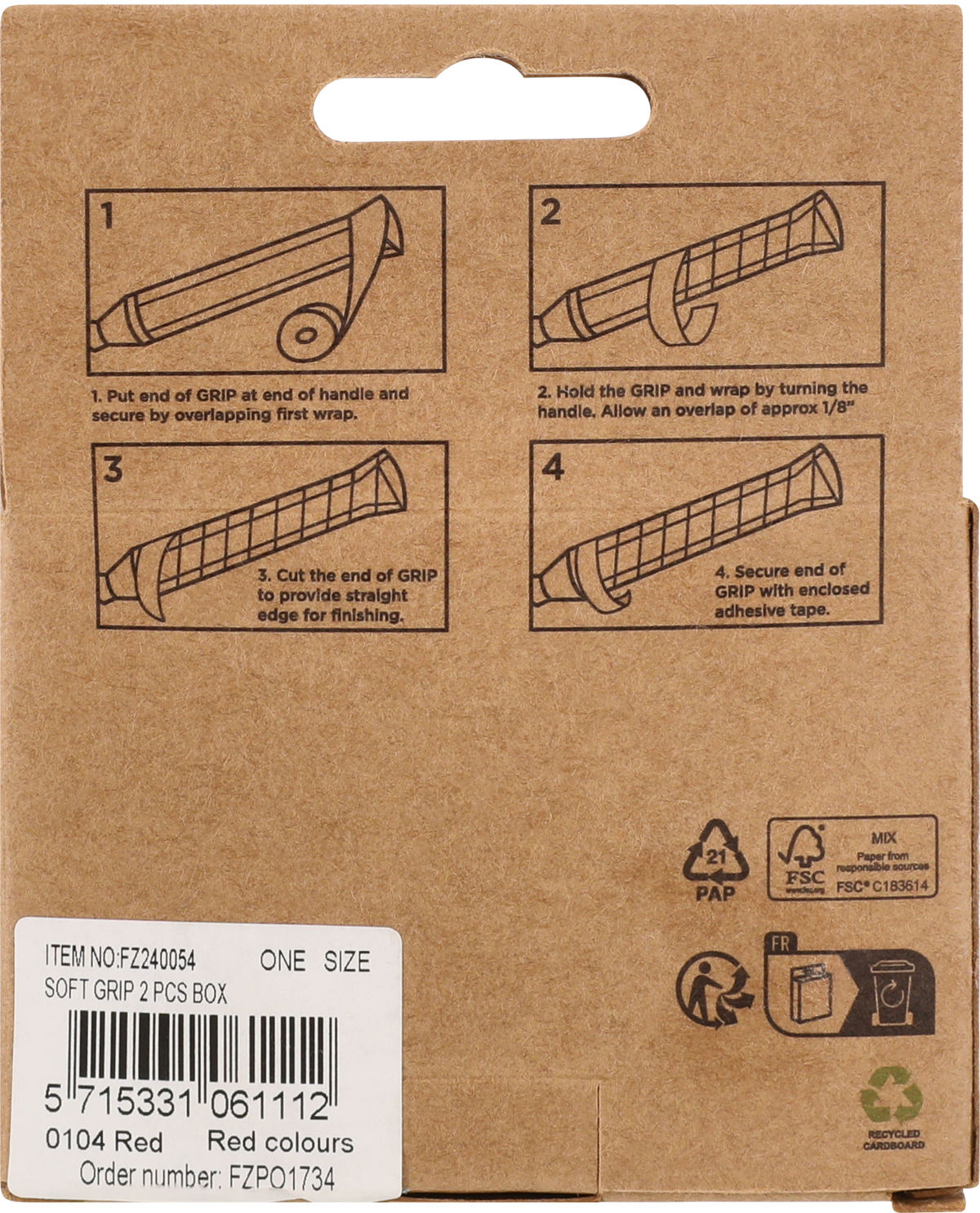 FZ Forza Super Grip 3 vnt
