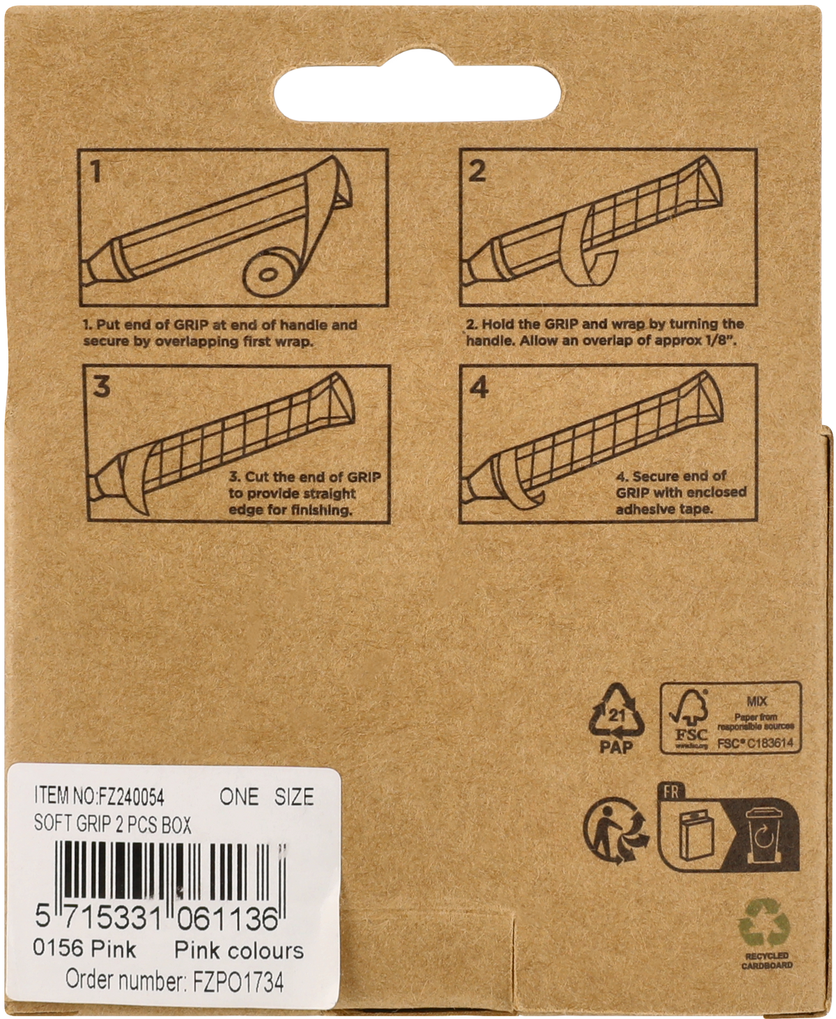 FZ Forza Super Grip 3 vnt