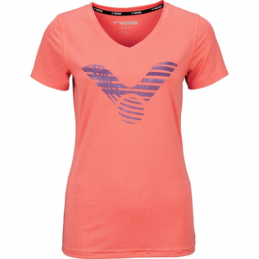 Victor T-shirt pink melange 6529