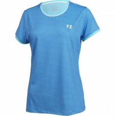 Hayle stretch moteriški marškinėliai Blue fish spalva